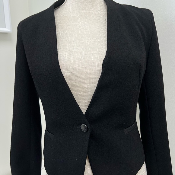 ♟🖤RACHEL ROY structured black blazer 🖤♟ - Picture 3 of 4